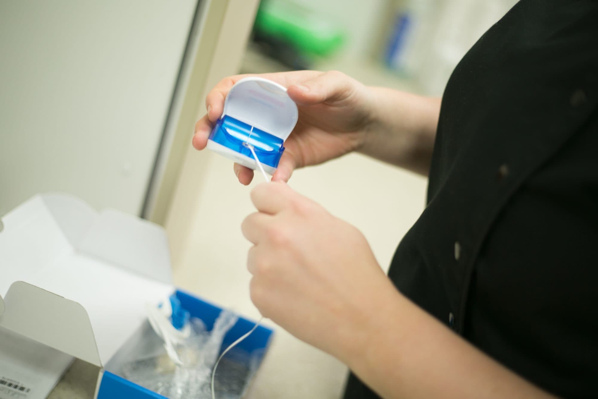 Dental floss at Fresh Dentistry in Blackburn